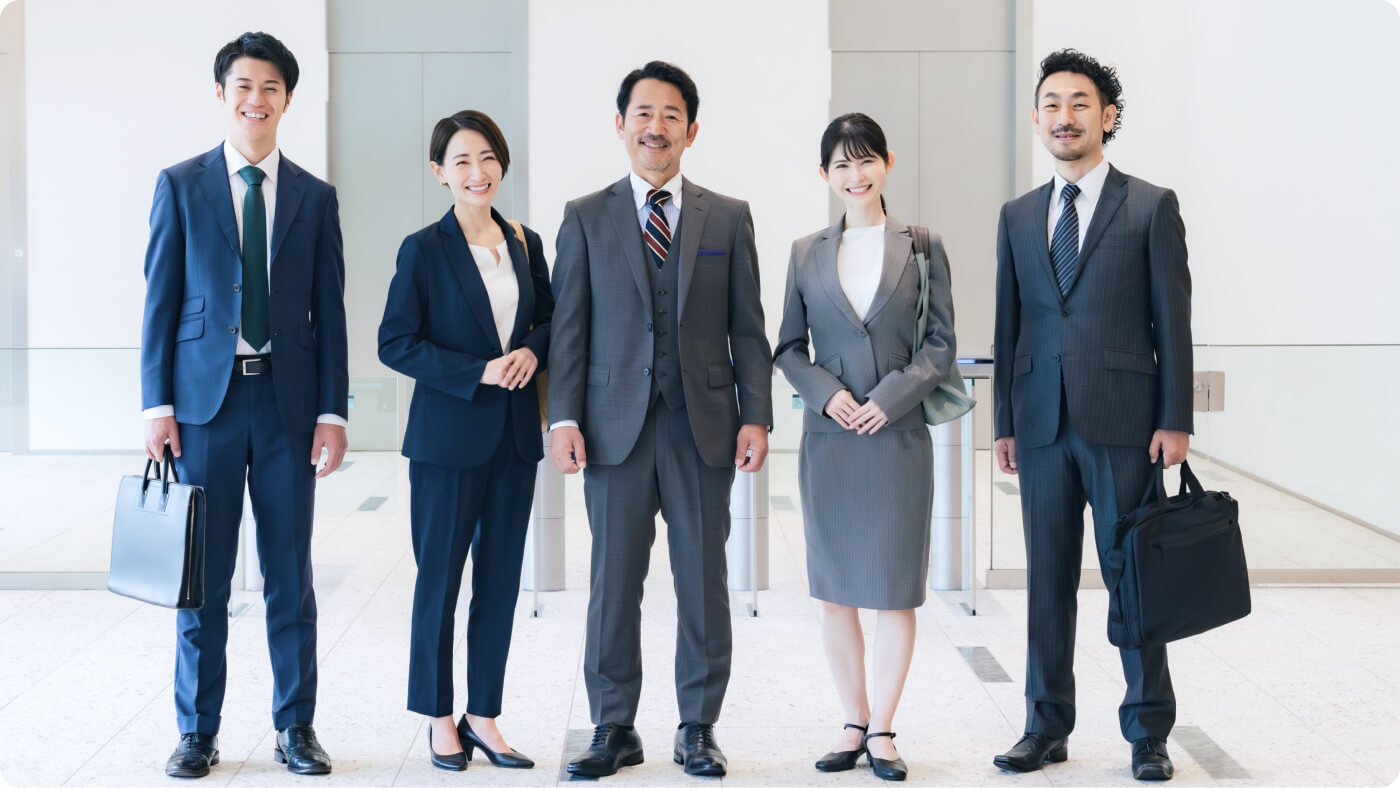 フレッシュダイン社の社員画像